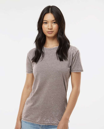 J. America Women’s Zen Jersey T-Shirt 8116J