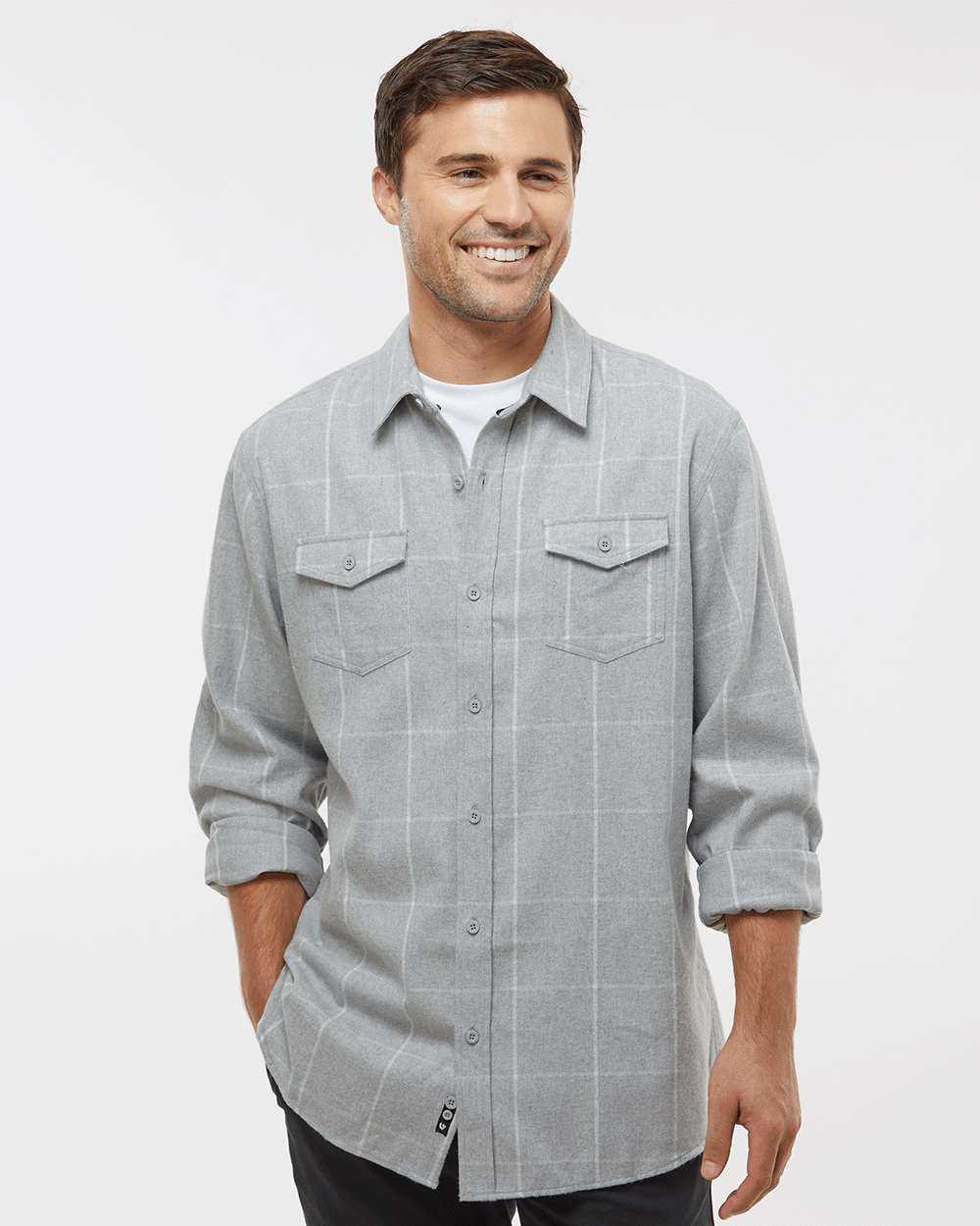 Burnside Yarn-Dyed Long Sleeve Flannel Shirt 8210