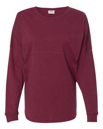 J. America Unisex Game Day Jersey Long Sleeve T-Shirt 8229