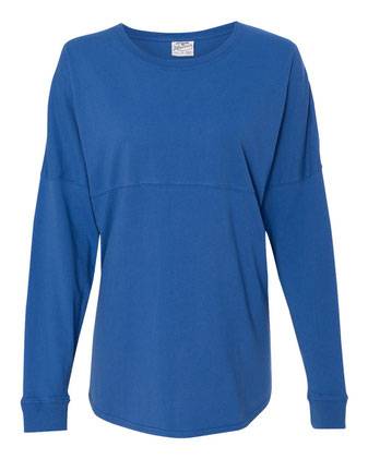 J. America Unisex Game Day Jersey Long Sleeve T-Shirt 8229