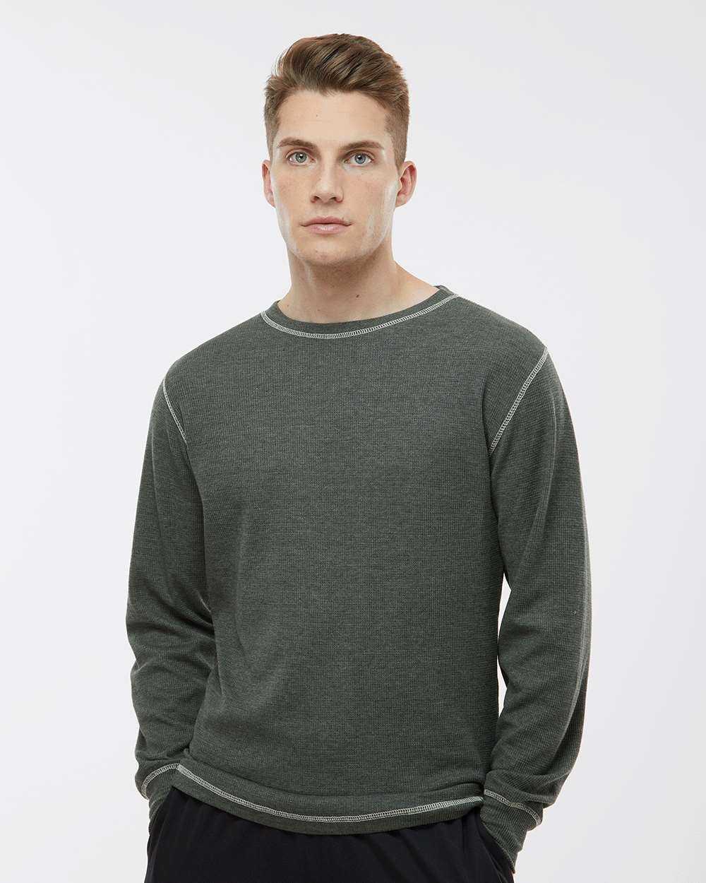 J. America Vintage Thermal Long Sleeve T-Shirt 8238