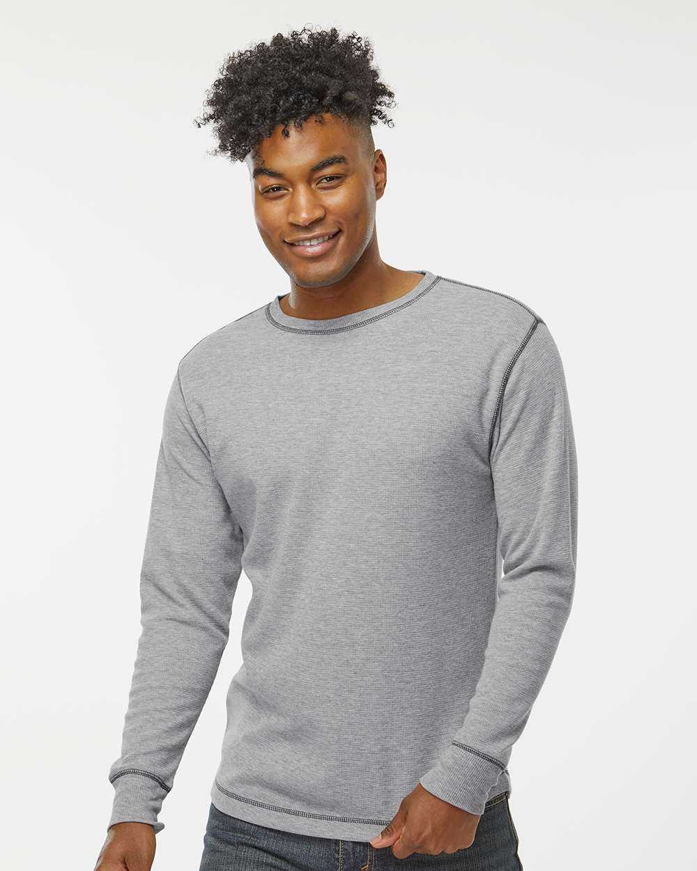 J. America Vintage Thermal Long Sleeve T-Shirt 8238
