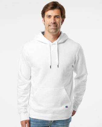 Russell Athletic Cotton Rich Fleece Hooded Sweatshirt 82ONSM