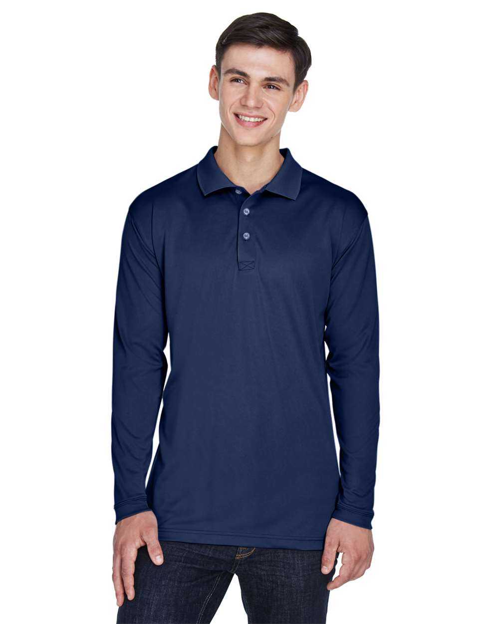 Cool & Dry Sport Long Sleeve Polo