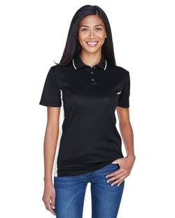 Ultra Club Womens Cool & Dry Sport Two-Tone Polo 8406L Ultra Club Womens Cool & Dry Sport Two-Tone Polo 8406L