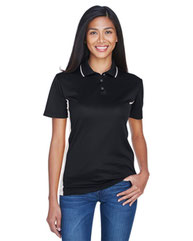 Ultra Club Womens Cool & Dry Sport Two-Tone Polo 8406L