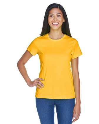 Ultra Club Women's Cool & Dry Sport Performance Interlock T-shirt 8420L
