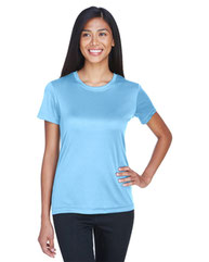 Ultra Club Women's Cool & Dry Sport Performance Interlock T-shirt 8420L