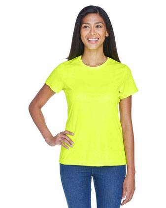 Ultra Club Women's Cool & Dry Sport Performance Interlock T-shirt 8420L