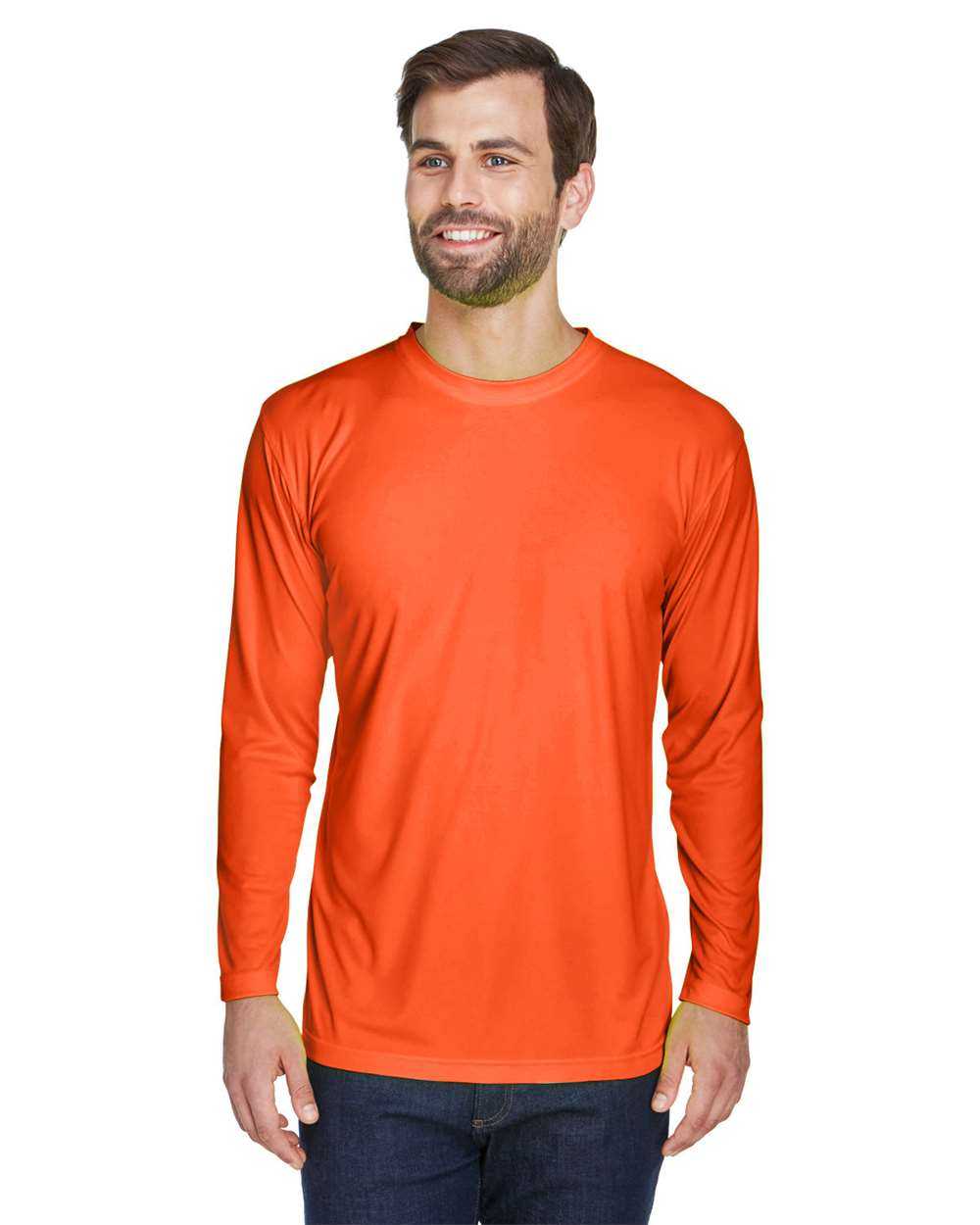 Cool & Dry Sport Long Sleeve Performance Interlock T-Shirt