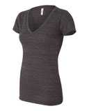 Women’s Triblend Deep V-Neck Tee