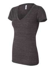 Women’s Triblend Deep V-Neck Tee