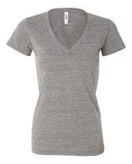 Women’s Triblend Deep V-Neck Tee