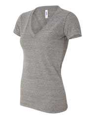 Women’s Triblend Deep V-Neck Tee