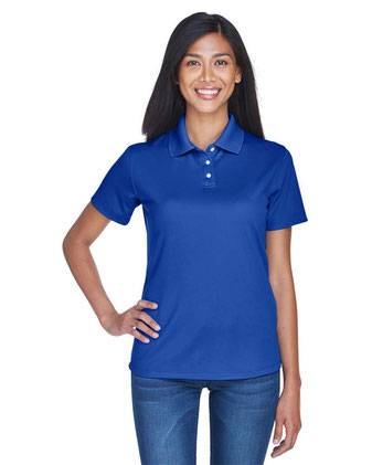 Ultra Club Women's Cool & Dry Stain-Release Performance Polo 8445L