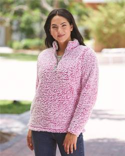 J. America Women’s Epic Sherpa Quarter-Zip Pullover 8451 J. America Women’s Epic Sherpa Quarter-Zip Pullover 8451