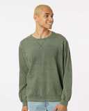 Premium Fleece Mineral Wash Crewneck Sweatshirt