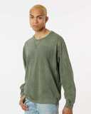 Premium Fleece Mineral Wash Crewneck Sweatshirt
