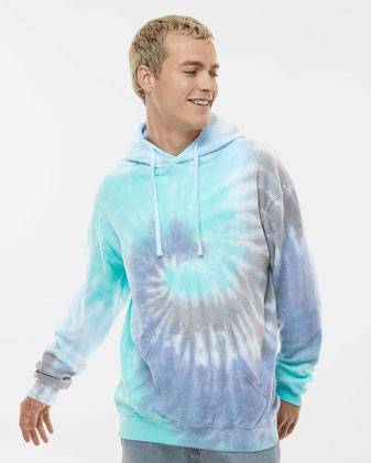 Tie-Dyed Cloud Fleece Hooded Sweatshirt Tie-Dyed Cloud Fleece Hooded Sweatshirt