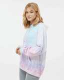 Tie-Dyed Cloud Fleece Hooded Sweatshirt