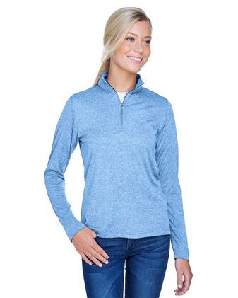 Women's Cool & Dry Heathered Performance Quarter-Zip