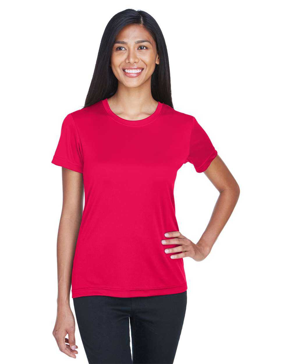 Ultra Club Women's Cool and Dry Performance T-Shirt 8620L