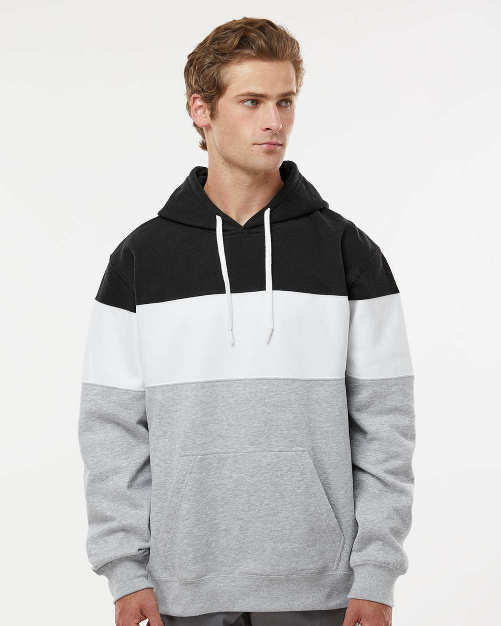 Varsity Fleece Colorblocked Hooded Sweatshirt