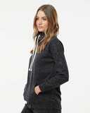 Women’s Mélange Fleece Cowl Neck Sweatshirt