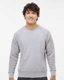 Ripple Fleece Raglan Crewneck Sweatshirt