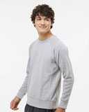 Ripple Fleece Raglan Crewneck Sweatshirt