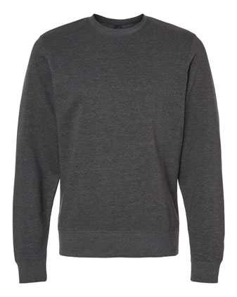 J. America BTB Fleece Crewneck Sweatshirt 8721A