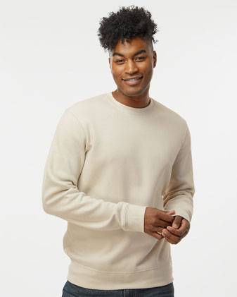 J. America BTB Fleece Crewneck Sweatshirt 8721A
