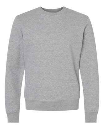 J. America BTB Fleece Crewneck Sweatshirt 8721A