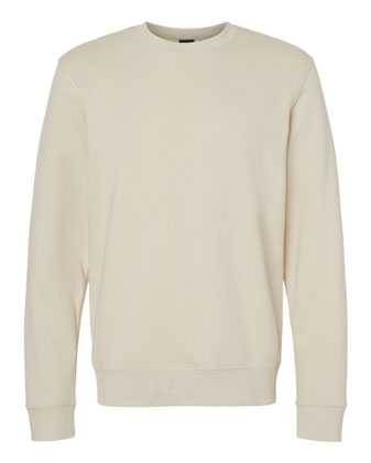 J. America BTB Fleece Crewneck Sweatshirt 8721A