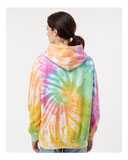 Tie-Dyed Hooded Sweatshirt