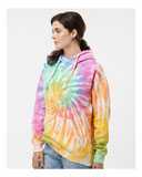 Tie-Dyed Hooded Sweatshirt