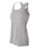BELLA + CANVAS Women's Flowy Racerback Tank 8800BL