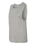 BELLA + CANVAS Women's Flowy Scoop Muscle Tank 8803