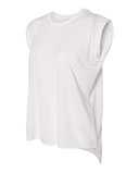 Women’s Flowy Rolled Cuffs Muscle Tee