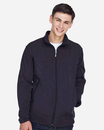North End Three layer Fleece Performance Soft Shell Jacket 88099