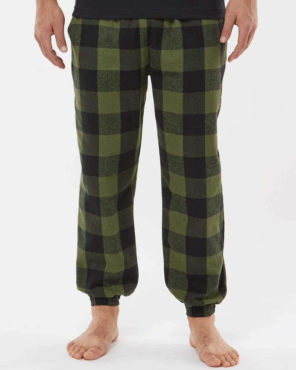 Burnside Flannel Jogger 8810