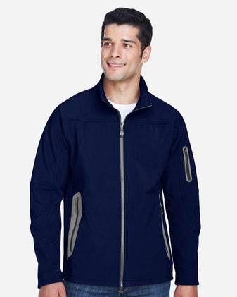 North End Three Layer Fleece Bonded Shell Technical Jacket 88138