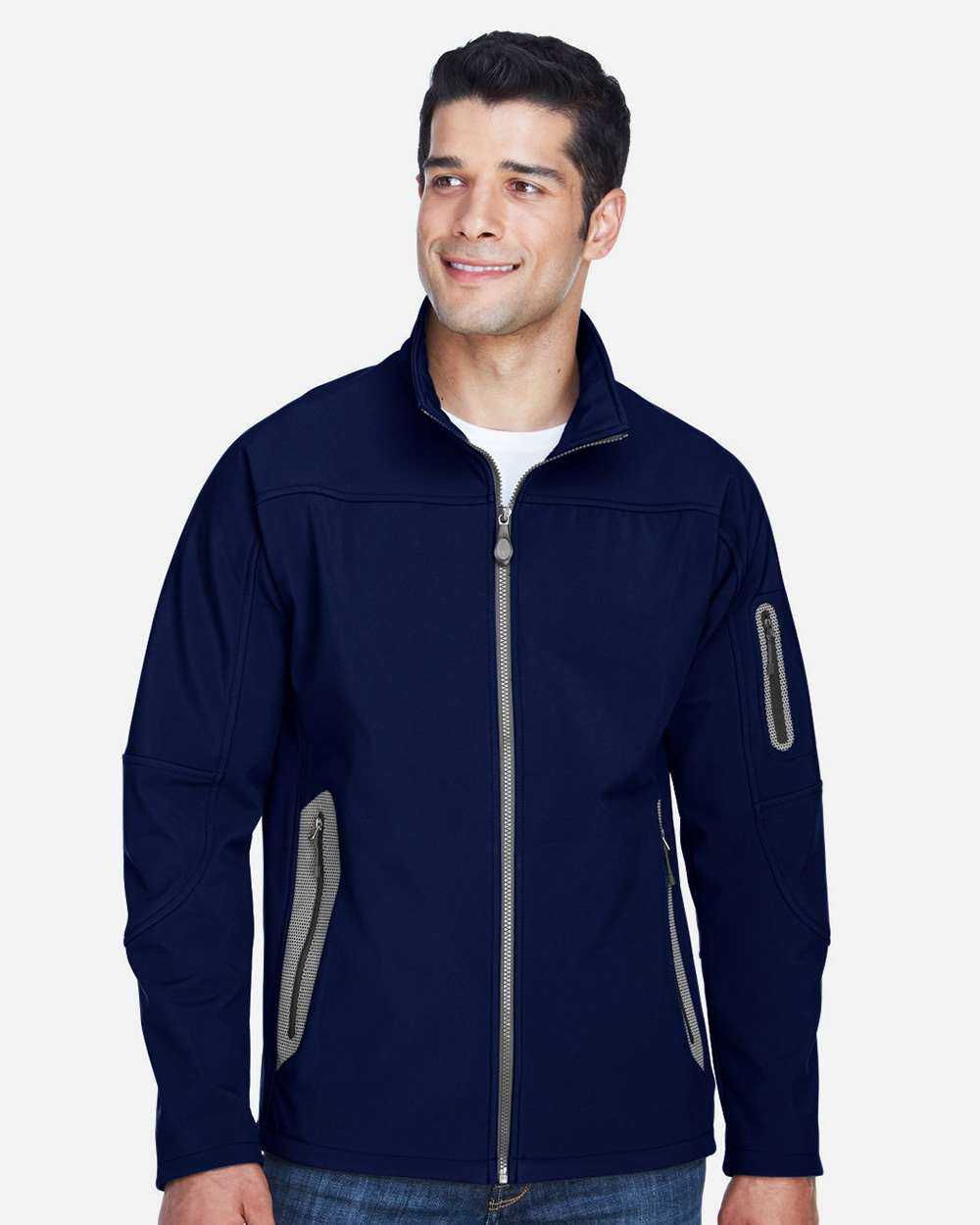 North End Three Layer Fleece Bonded Shell Technical Jacket 88138