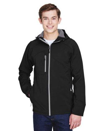 Glacier Insulated Three-Layer Fleece Soft Shell Hood Jacket