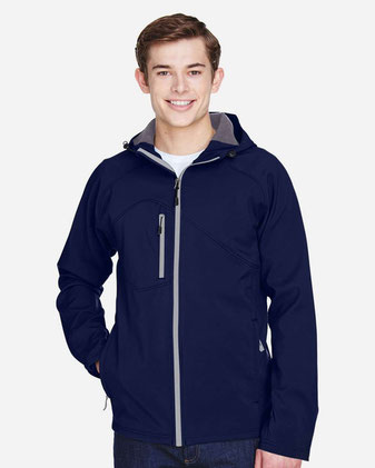 Glacier Insulated Three-Layer Fleece Soft Shell Hood Jacket
