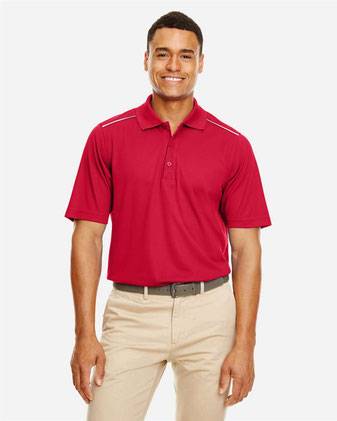 CORE365 Radiant Performance Piqué Polo with&nbsp;Reflective Piping 88181R