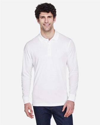 CORE365 Pinnacle Performance Long Sleeve Piqué Polo 88192