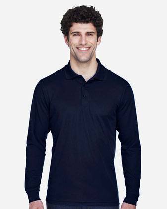 CORE365 Tall Pinnacle Performance Long Sleeve Piqué Polo 88192T
