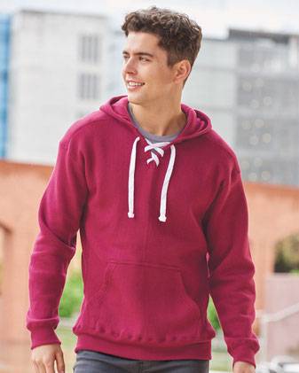 J. America Sport Lace Hooded Sweatshirt 8830J