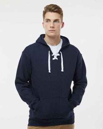 J. America Sport Lace Hooded Sweatshirt 8830J